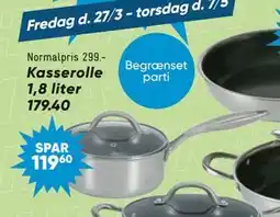 Bilka Kasserolle 1,8 liter tilbud