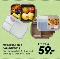 Bilka Madkasse med ruminddeling tilbud