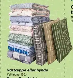 Bilka Vattæppe eller hynde tilbud
