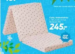 Bilka foldemadras tilbud