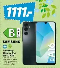Bilka Samsung Galaxy A16 LTE 128GB tilbud
