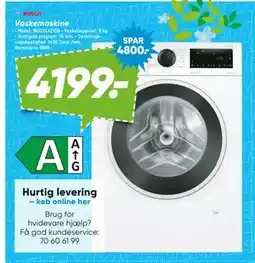 Bilka Vaskemaskine tilbud