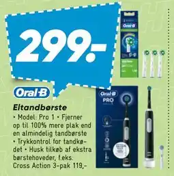 Bilka Eltandbørste tilbud