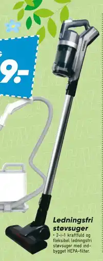 Bilka Ledningsfri støvsuger tilbud