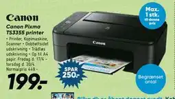 Bilka Canon Pixma TS3355 printer tilbud