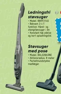 Bilka Ledningsfri støvsuger tilbud