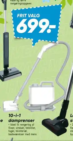 Bilka 10-i-1 damprenser tilbud
