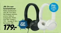 Bilka JBL On-ear høretelefoner tilbud