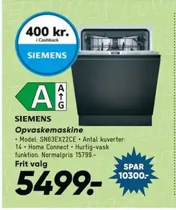 Bilka Opvaskemaskine tilbud