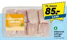 Bilka Udbenede kyllingeoverlår tilbud