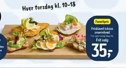 Føtex Frisklavet luksus smørrebrød tilbud