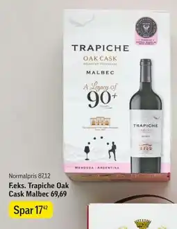 Føtex Trapiche Oak Cask Malbec tilbud