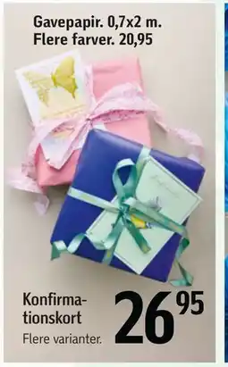 Føtex Konfirmationskort tilbud