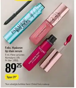 Føtex Hyaluron lip stain serum tilbud