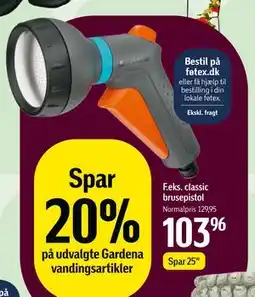 Føtex Classic brusepistol tilbud