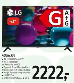 Føtex LG 43UA7300 tilbud