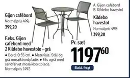 Føtex Kildebo havestol tilbud