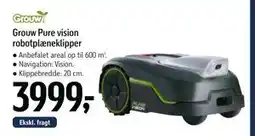 Føtex Grouw Pure vision robotplæneklipper tilbud