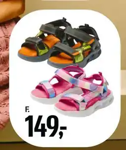 Føtex Sandaler med lys tilbud