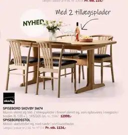 Daells Bolighus SPISEBORD SKOVBY SM74 tilbud
