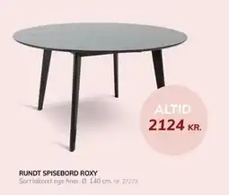 Daells Bolighus RUNDT SPISEBORD ROXY tilbud