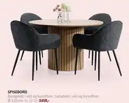 Daells Bolighus SPISEBORD tilbud