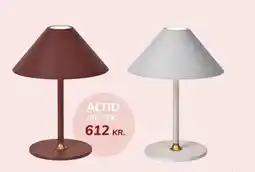 Daells Bolighus BATTERIBORDLAMPE HYGGE FRA HALO DESIGN tilbud