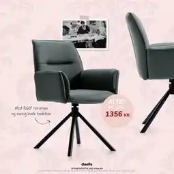 Daells Bolighus SPISEBORDSSTOL MED ARMLÆN tilbud