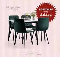 Daells Bolighus SPISEBORDSSTOL tilbud
