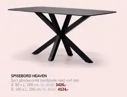 Daells Bolighus SPISEBORD HEAVEN tilbud