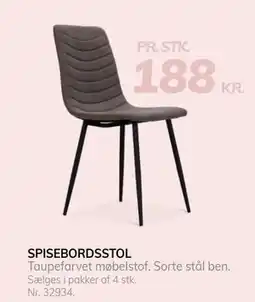 Daells Bolighus SPISEBORDSSTOL tilbud