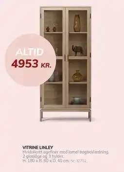 Daells Bolighus VITRINE LINLEY tilbud