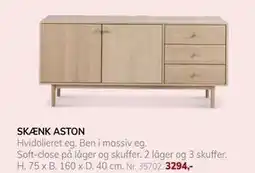 Daells Bolighus SKÆNK ASTON tilbud