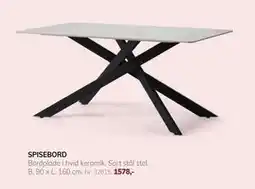 Daells Bolighus SPISEBORD tilbud