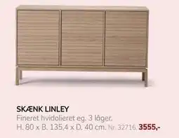 Daells Bolighus SKÆNK LINLEY tilbud