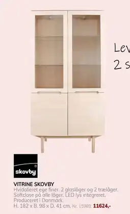 Daells Bolighus VITRINE SKOVBY tilbud