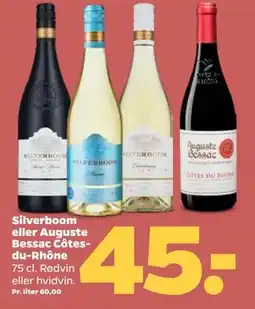 Netto Silverboom eller Auguste Bessac Côtesdu-Rhône tilbud