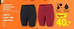 Lidl Cykel- eller løbeshorts tilbud