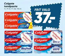 Bilka COLGATE Tandpasta tilbud