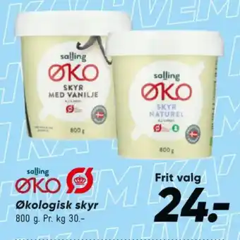 Bilka Økologisk skyr tilbud