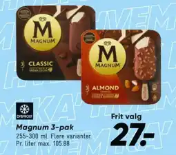 Bilka Magnum 3-pak tilbud