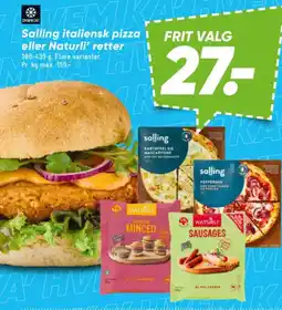 Bilka SALLING Italiensk pizza \ eller naturli' retter tilbud