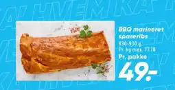 Bilka BBQ marineret spareribs tilbud