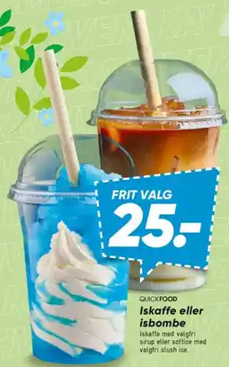 Bilka Iskaffe eller isbombe tilbud