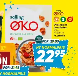 Bilka Økologiske branflakes tilbud