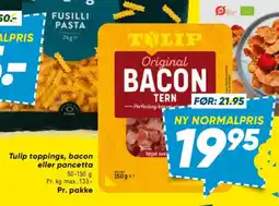 Bilka TULIP Toppings, bacon eller pancetta tilbud