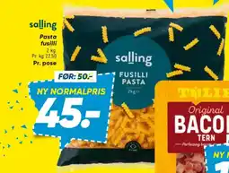 Bilka Pasta fusilli tilbud