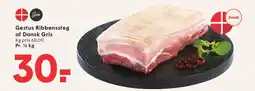 SPAR Gestus Ribbenssteg af Dansk Gris tilbud