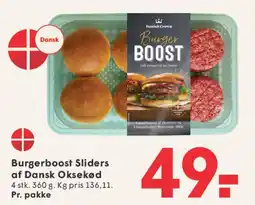SPAR Burgerboost Sliders af Dansk Oksekød tilbud