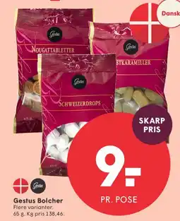 SPAR Gestus Bolcher tilbud